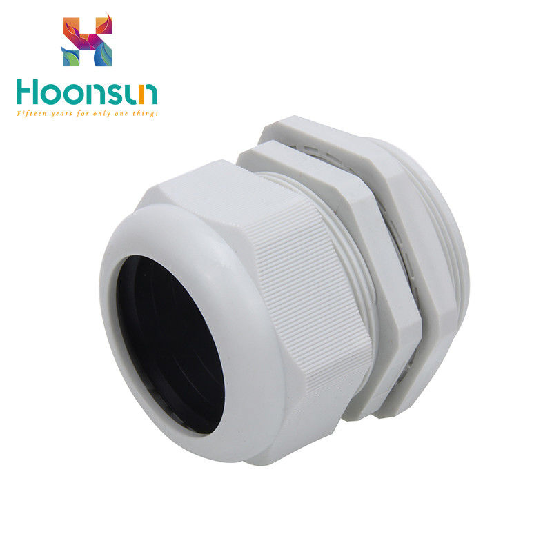 M25 Dustproof αδιάβροχα IP68 καλωδίων νημάτων νάυλον πίσω προσαρμοσμένα χρώματα αδένων